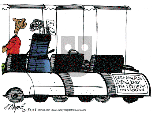 Henry Payne - Thursday August 15, 2013 Comic Strip