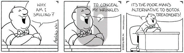 The Born Loser on Friday February 21, 2003 Comic Strip