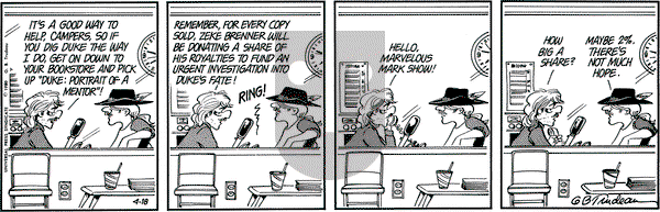 Doonesbury on Friday April 18, 1980 Comic Strip