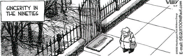 Non Sequitur on Thursday November 7, 1996 Comic Strip