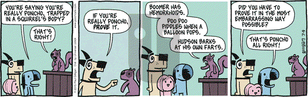 Pooch Cafe on Thursday July 9, 2015 Comic Strip