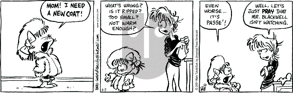 Heart of the City on Wednesday February 7, 2001 Comic Strip