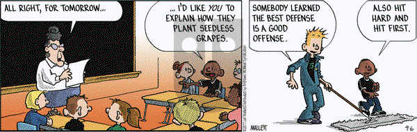 Frazz on Wednesday September 6, 2017 Comic Strip
