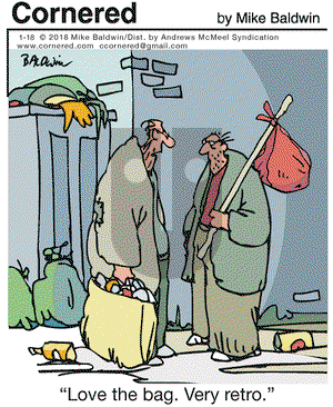 Cornered on Thursday January 18, 2018 Comic Strip