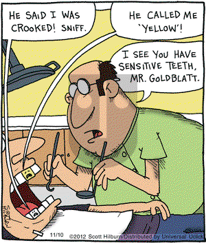 The Argyle Sweater on Saturday November 10, 2012 Comic Strip