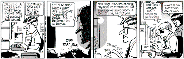 Doonesbury on Tuesday December 7, 1993 Comic Strip
