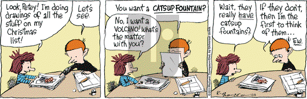 Cul de Sac on Thursday December 8, 2016 Comic Strip