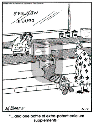 Close to Home on Friday May 12, 1995 Comic Strip