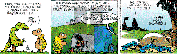 Over the Hedge on Thursday May 22, 2025 Comic Strip