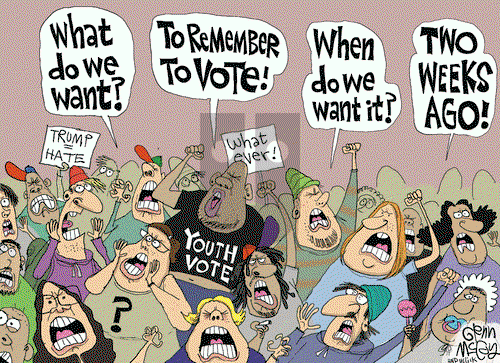 Glenn McCoy on Tuesday November 22, 2016 Comic Strip