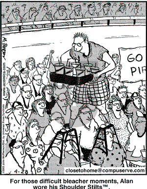Close to Home - Monday April 28, 2003 Comic Strip
