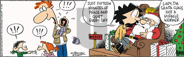 Baby Blues on Thursday December 22, 2011 Comic Strip