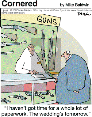 Cornered on Friday June 15, 2007 Comic Strip