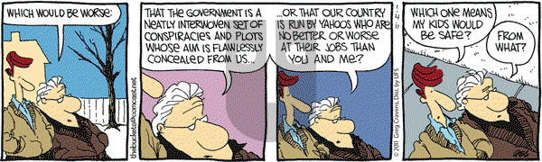 The Buckets on Tuesday January 4, 2011 Comic Strip