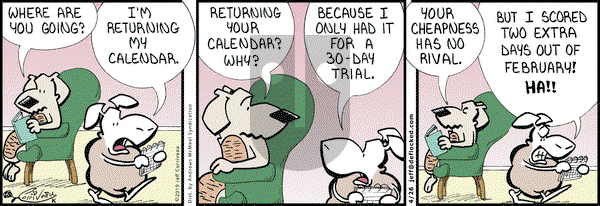 DeFlocked on Friday April 26, 2019 Comic Strip