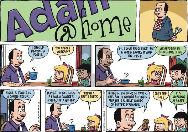 Adam@Home on Sunday March 29, 2015 Comic Strip