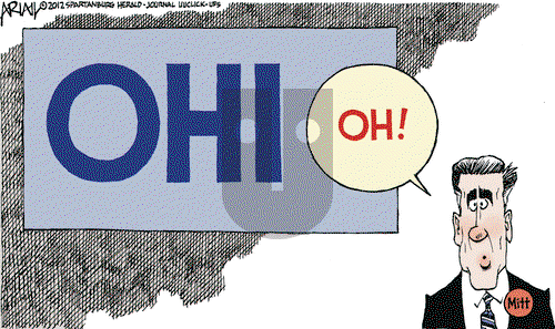 Robert Ariail on Thursday November 8, 2012 Comic Strip