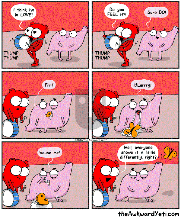 The Awkward Yeti on Monday February 29, 2016 Comic Strip