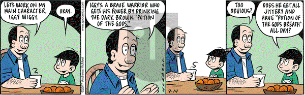 Adam@Home on Thursday September 14, 2017 Comic Strip