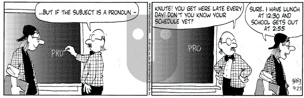 Luann on Tuesday September 23, 1997 Comic Strip