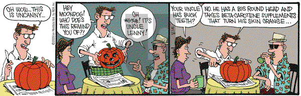 Monty on Monday October 26, 2009 Comic Strip