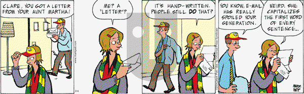 Lucky Cow on Sunday February 6, 2005 Comic Strip