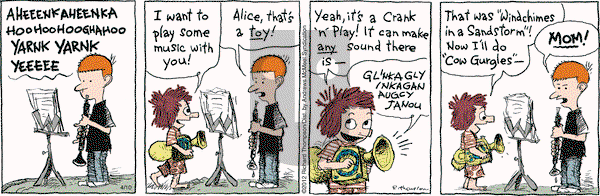 Cul de Sac on Monday April 10, 2017 Comic Strip