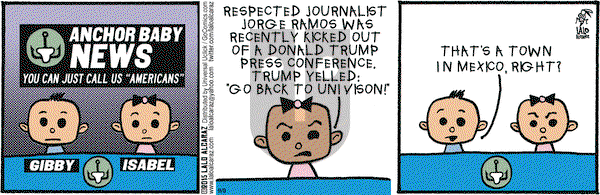 La Cucaracha on Wednesday September 9, 2015 Comic Strip