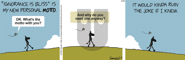 Dark Side of the Horse on Saturday May 31, 2025 Comic Strip