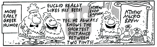 Frank and Ernest - Thursday June 10, 1999 Comic Strip