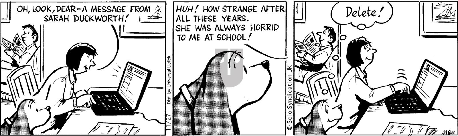 Fred Basset on Thursday November 27, 2014 Comic Strip