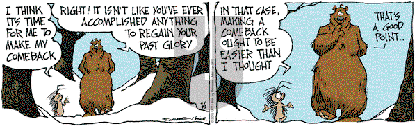 The Grizzwells on Thursday March 7, 2013 Comic Strip