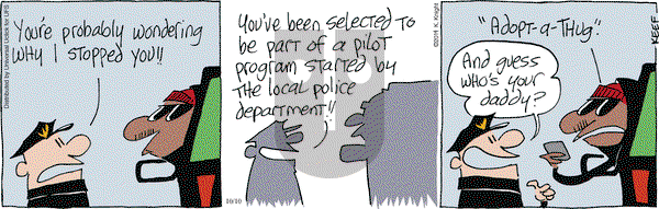 The Knight Life - Friday October 10, 2014 Comic Strip