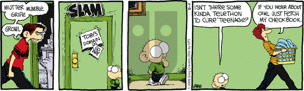 The Buckets on Wednesday June 10, 2009 Comic Strip