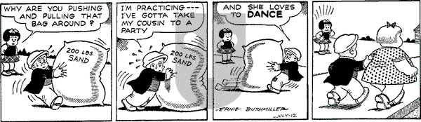Nancy Classics on Tuesday July 12, 2016 Comic Strip