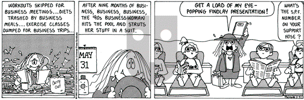 Cathy Classics - Monday May 31, 1993 Comic Strip