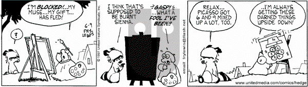 Over the Hedge on Monday June 9, 1997 Comic Strip