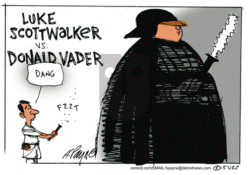 Henry Payne on Wednesday September 23, 2015 Comic Strip