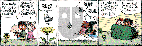 Cul de Sac on Wednesday August 10, 2016 Comic Strip
