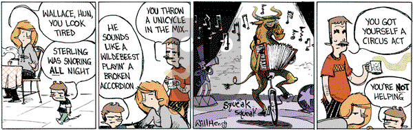 Wallace the Brave - Wednesday February 17, 2016 Comic Strip