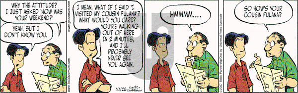 Baldo on Friday October 26, 2007 Comic Strip