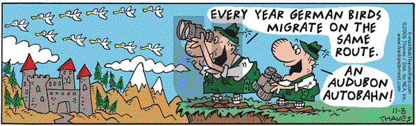 Frank and Ernest on Tuesday November 8, 2005 Comic Strip