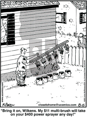 Close to Home on Friday August 15, 2003 Comic Strip