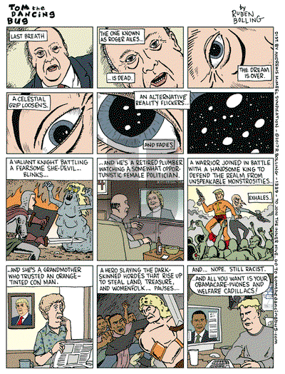 Tom the Dancing Bug on Monday May 22, 2017 Comic Strip