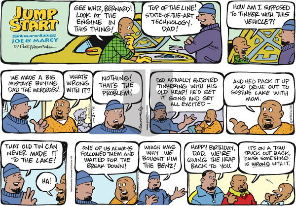 JumpStart on Sunday January 12, 2014 Comic Strip