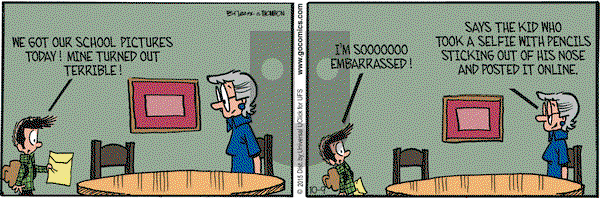 Grand Avenue on Friday October 9, 2015 Comic Strip