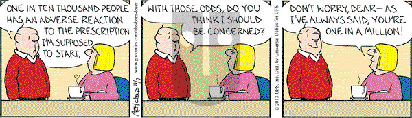 The Born Loser on Thursday November 7, 2013 Comic Strip