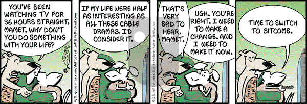 DeFlocked on Wednesday April 2, 2025 Comic Strip