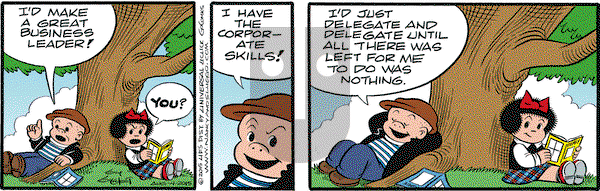 Nancy on Tuesday August 4, 2015 Comic Strip