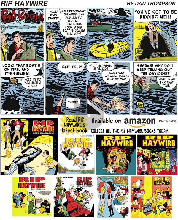 Rip Haywire on Sunday February 3, 2019 Comic Strip
